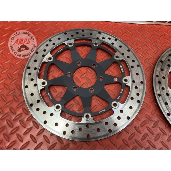 Paire de disque de frein avant Cagiva 1000 Raptor 2000 à 2005